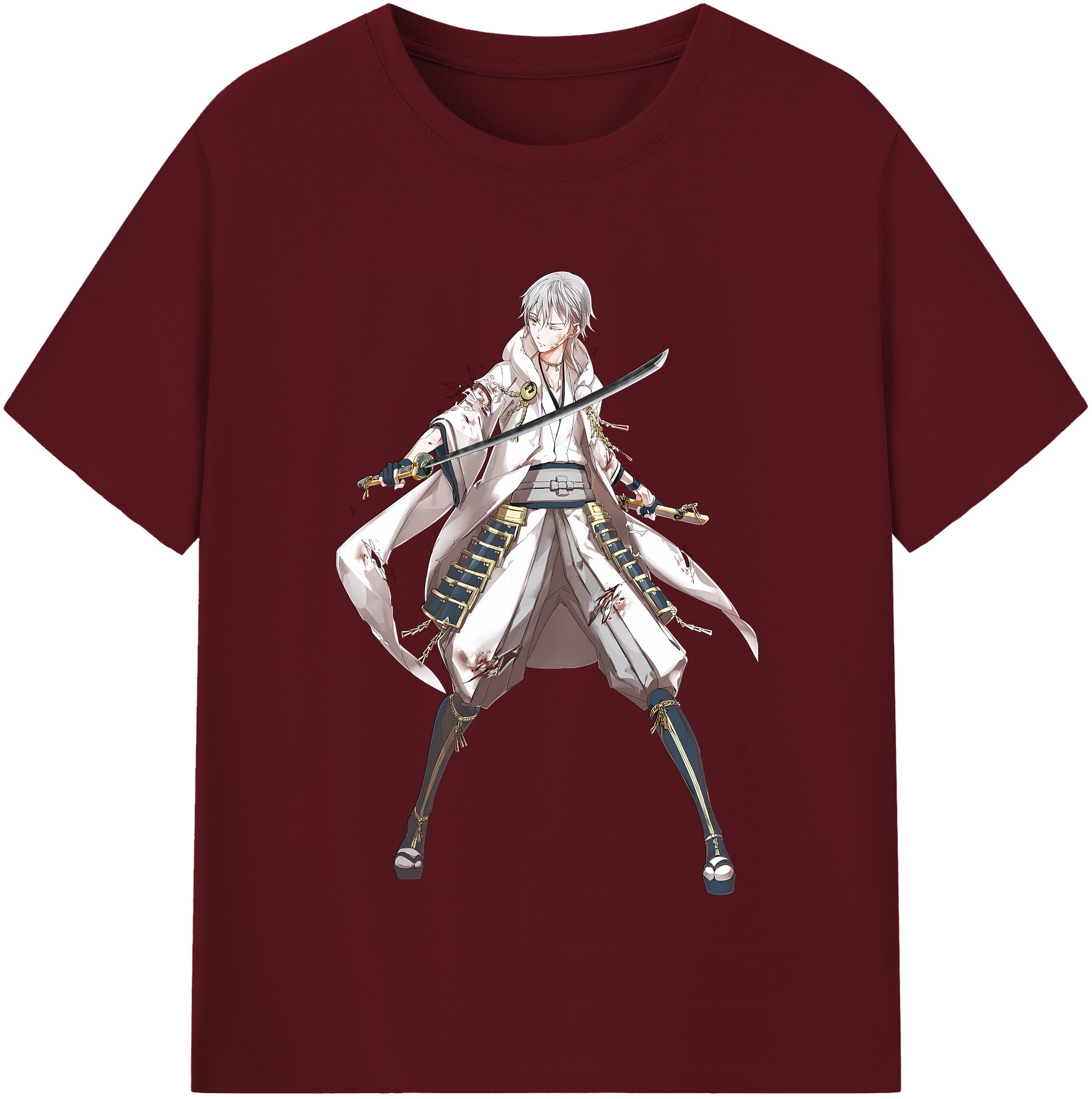 （画像用） 刀剣乱舞 Touken Ranbu 綿100％半袖Tシャツ（フロントプリント）